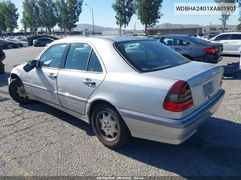 1999 Mercedes-Benz C 230 Kompressor VIN: WDBHA24G1XA801901 Lot: 42602959