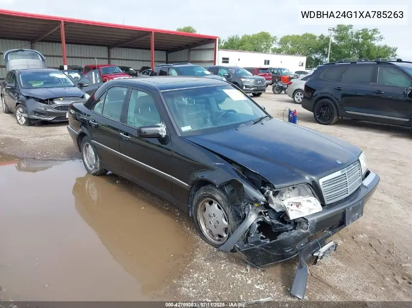 1999 Mercedes-Benz C 230 Kompressor VIN: WDBHA24G1XA785263 Lot: 42709303