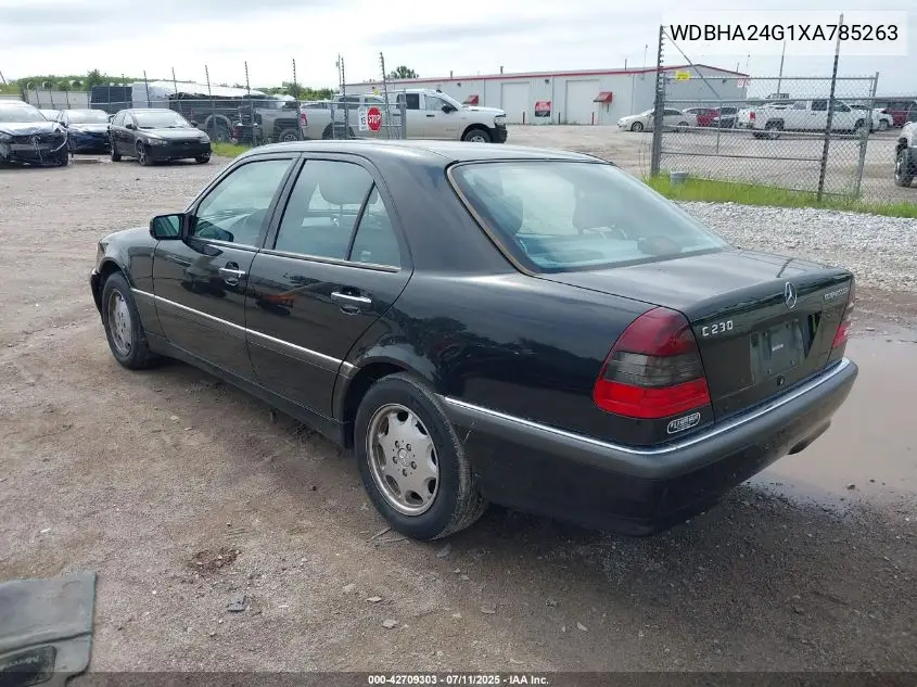 1999 Mercedes-Benz C 230 Kompressor VIN: WDBHA24G1XA785263 Lot: 42709303