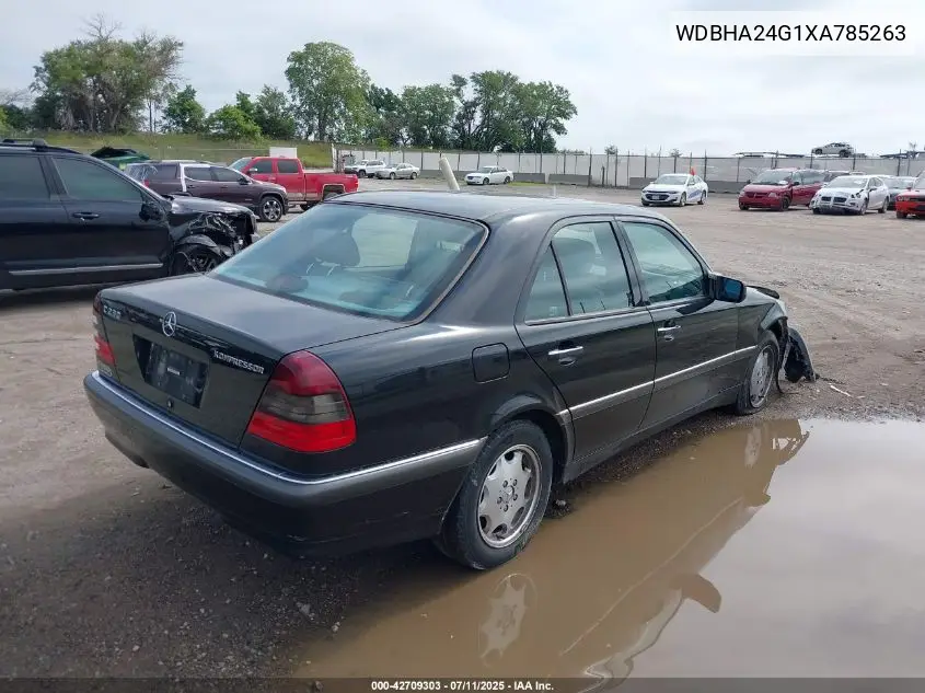 1999 Mercedes-Benz C 230 Kompressor VIN: WDBHA24G1XA785263 Lot: 42709303