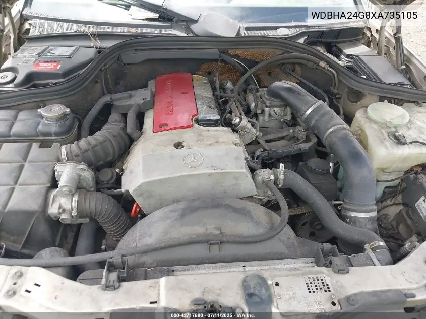 1999 Mercedes-Benz C 230 Kompressor VIN: WDBHA24G8XA735105 Lot: 42717680
