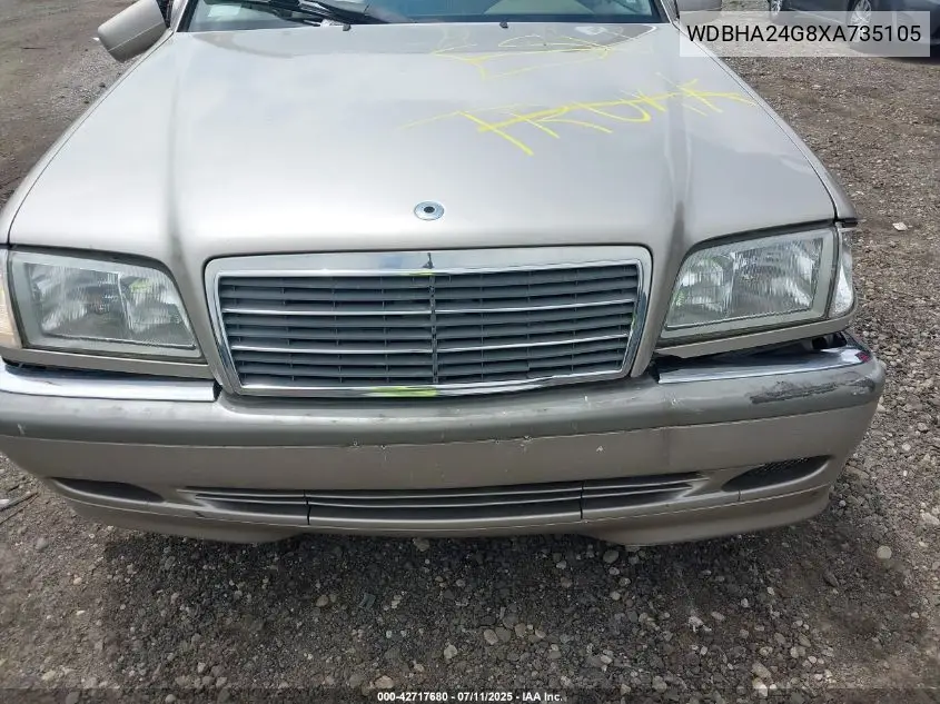 1999 Mercedes-Benz C 230 Kompressor VIN: WDBHA24G8XA735105 Lot: 42717680