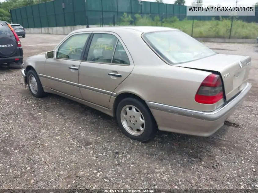 1999 Mercedes-Benz C 230 Kompressor VIN: WDBHA24G8XA735105 Lot: 42717680