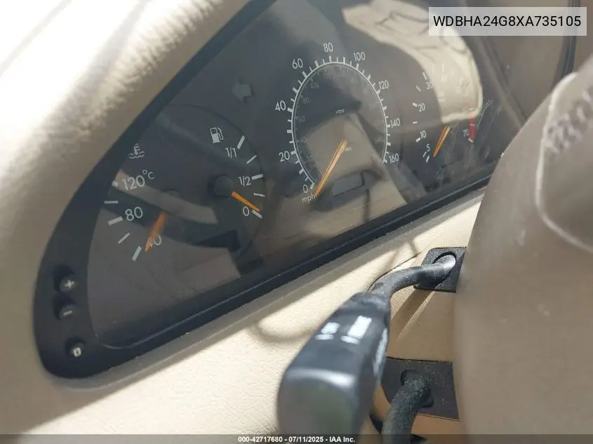 1999 Mercedes-Benz C 230 Kompressor VIN: WDBHA24G8XA735105 Lot: 42717680