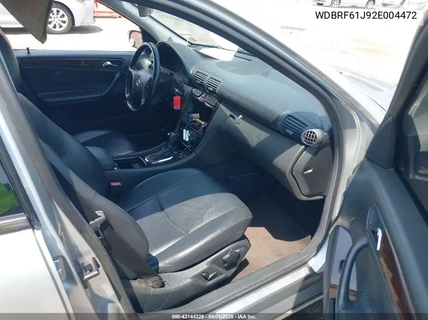 2002 Mercedes-Benz C 240 VIN: WDBRF61J92E004472 Lot: 42144326