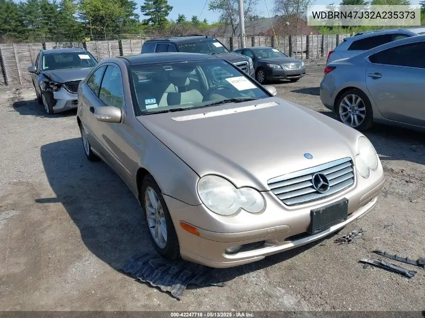 2002 Mercedes-Benz C 230 VIN: WDBRN47J32A235373 Lot: 42247716