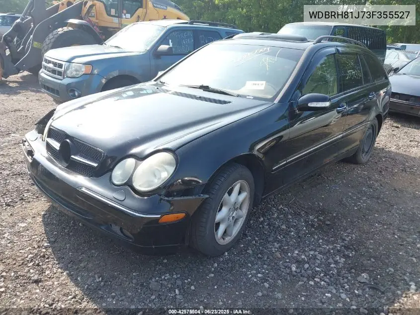 2003 Mercedes-Benz C 240 VIN: WDBRH81J73F355527 Lot: 42575504