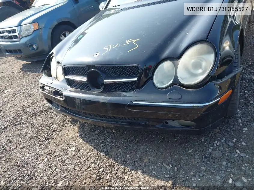 2003 Mercedes-Benz C 240 VIN: WDBRH81J73F355527 Lot: 42575504