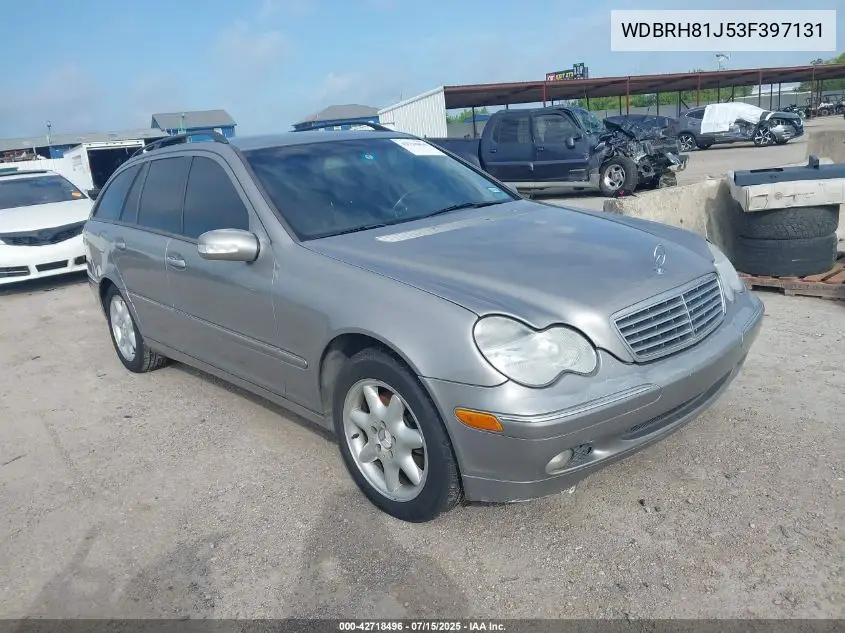 wdbrh81j53f397131 WDBRH81J53F397131 2003 Mercedes-Benz C 240