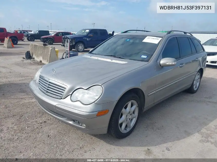 wdbrh81j53f397131 WDBRH81J53F397131 2003 Mercedes-Benz C 240