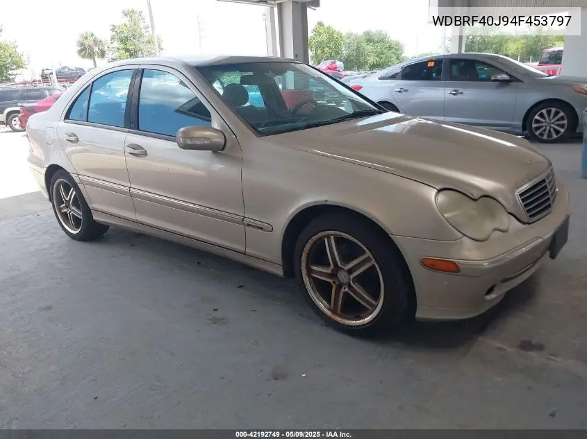 2004 Mercedes-Benz C 230 Kompressor Sport/Sport VIN: WDBRF40J94F453797 Lot: 42192749