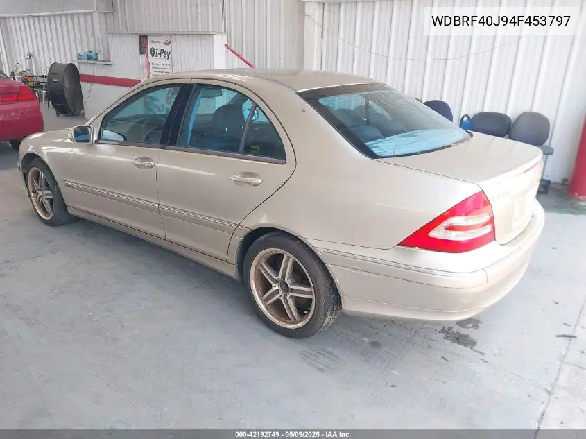 2004 Mercedes-Benz C 230 Kompressor Sport/Sport VIN: WDBRF40J94F453797 Lot: 42192749