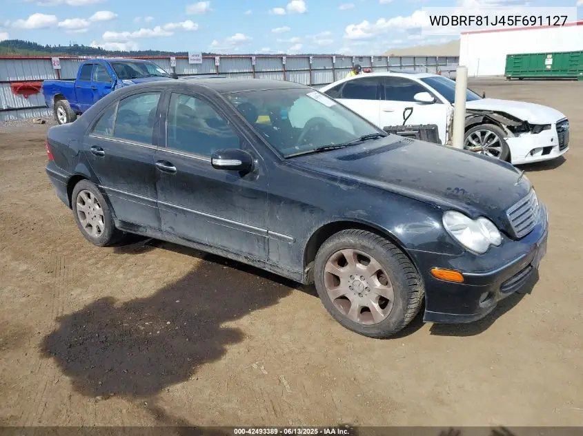 2005 Mercedes-Benz C 240 Luxury 4Matic VIN: WDBRF81J45F691127 Lot: 42493389