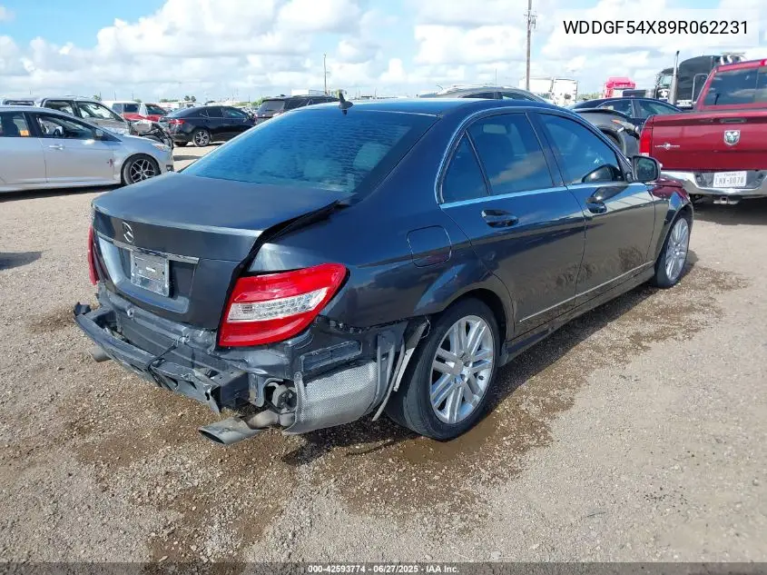 2009 Mercedes-Benz C 300 Luxury/Sport VIN: WDDGF54X89R062231 Lot: 42593774