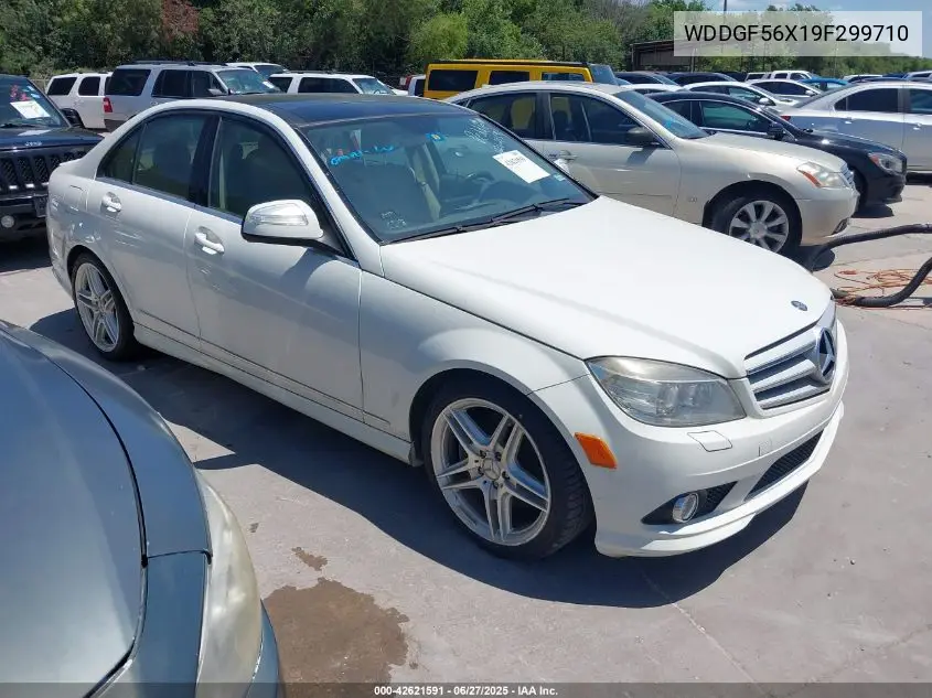 2009 Mercedes-Benz C 350 Sport VIN: WDDGF56X19F299710 Lot: 42621591