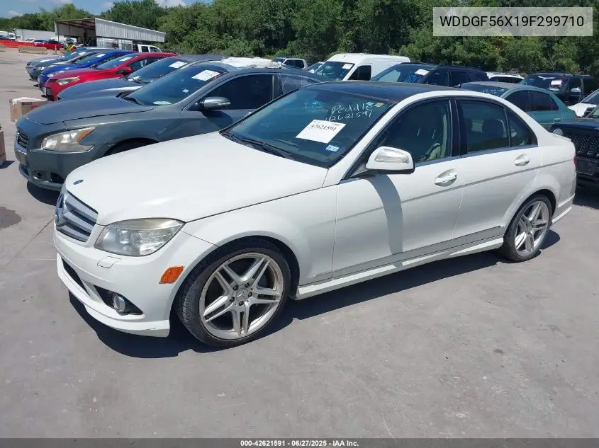 2009 Mercedes-Benz C 350 Sport VIN: WDDGF56X19F299710 Lot: 42621591