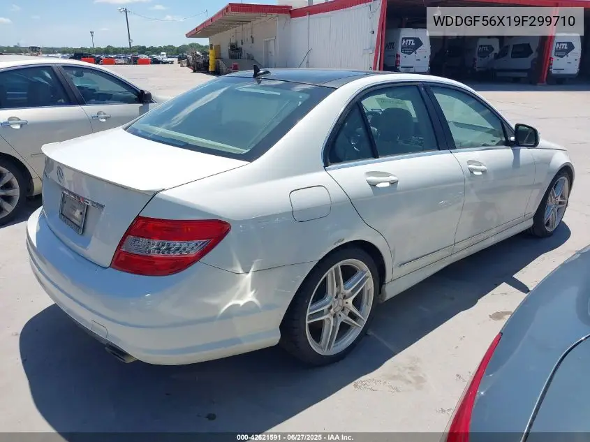 2009 Mercedes-Benz C 350 Sport VIN: WDDGF56X19F299710 Lot: 42621591