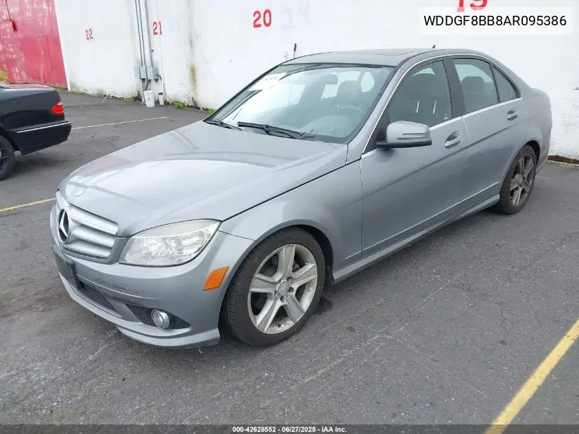 2010 Mercedes-Benz C 300 Luxury 4Matic/Sport 4Matic VIN: WDDGF8BB8AR095386 Lot: 42628552