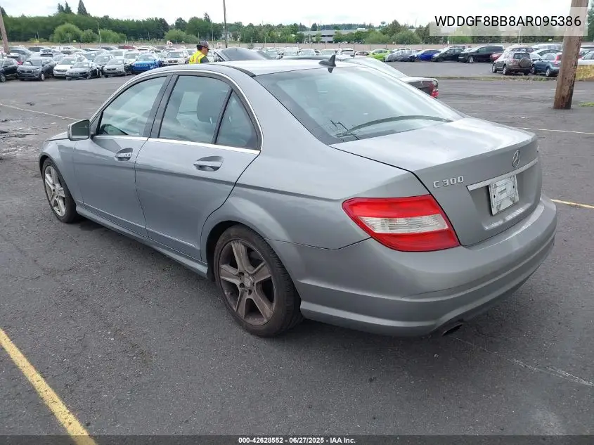 2010 Mercedes-Benz C 300 Luxury 4Matic/Sport 4Matic VIN: WDDGF8BB8AR095386 Lot: 42628552