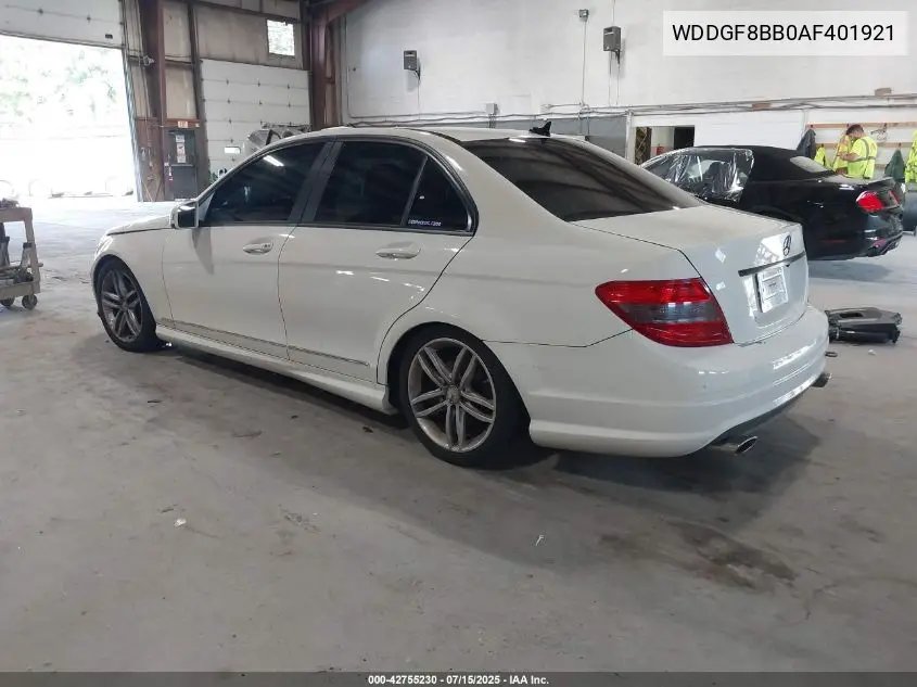 wddgf8bb0af401921 WDDGF8BB0AF401921 2010 Mercedes-Benz C 300 Luxury 4Matic/Sport 4Matic