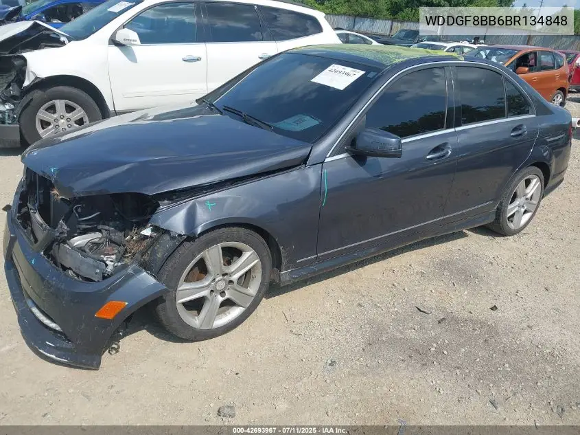 2011 Mercedes-Benz C 300 Luxury 4Matic/Sport 4Matic VIN: WDDGF8BB6BR134848 Lot: 42693967