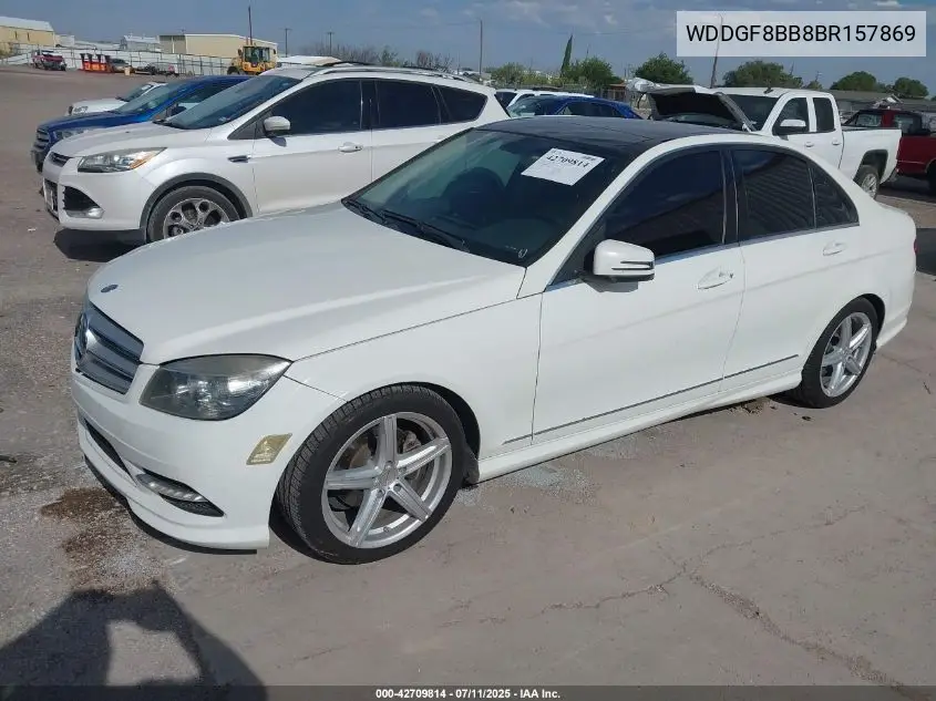 2011 Mercedes-Benz C 300 Luxury 4Matic/Sport 4Matic VIN: WDDGF8BB8BR157869 Lot: 42709814