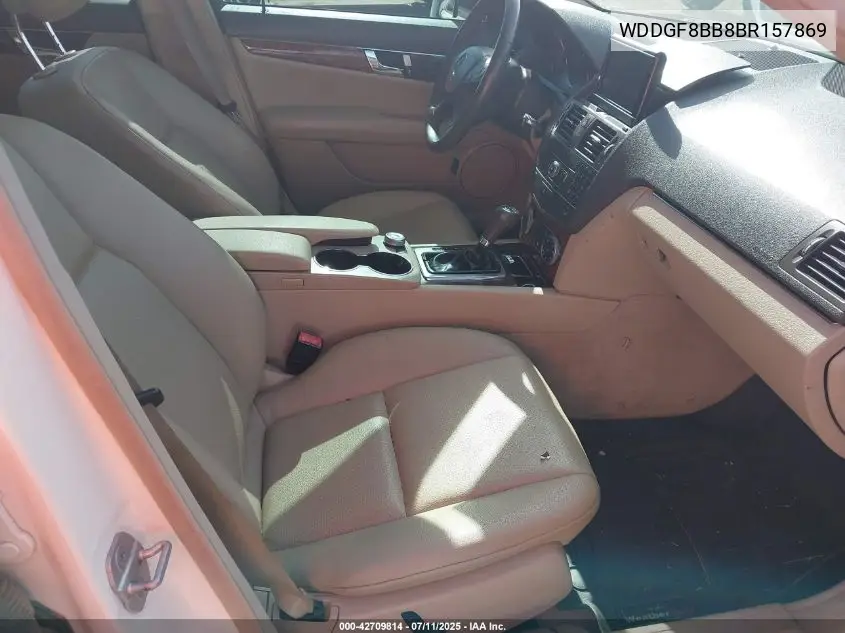 2011 Mercedes-Benz C 300 Luxury 4Matic/Sport 4Matic VIN: WDDGF8BB8BR157869 Lot: 42709814