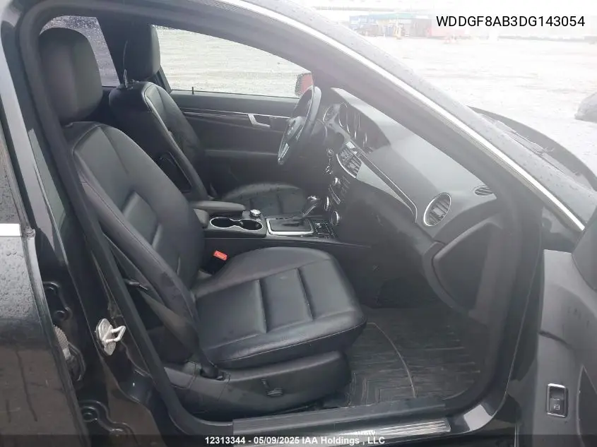 2013 Mercedes-Benz C 300 4Matic VIN: WDDGF8AB3DG143054 Lot: 12313344