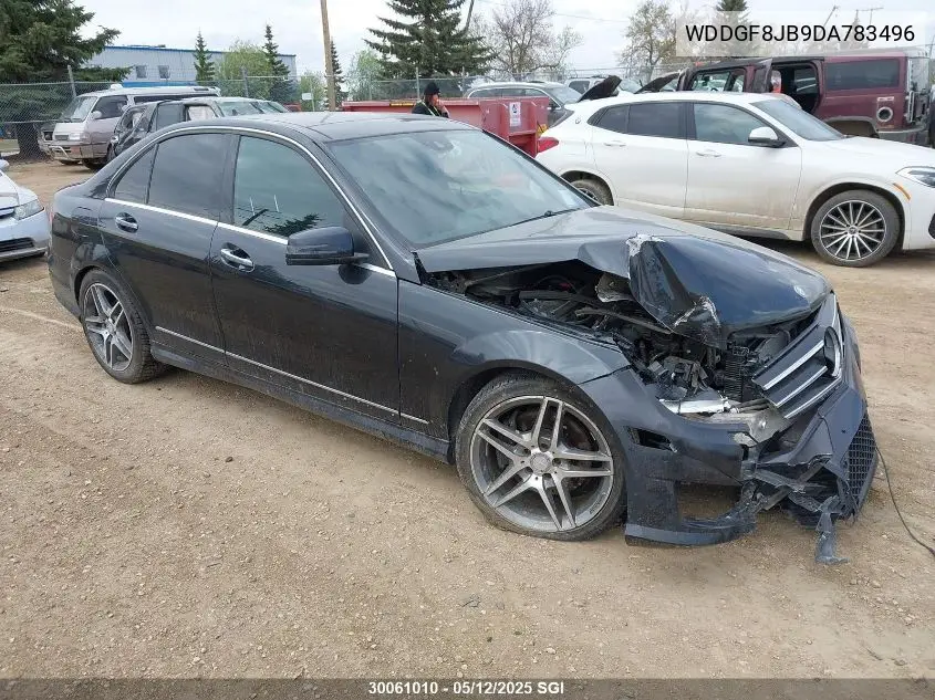 2013 Mercedes-Benz C 350 4Matic VIN: WDDGF8JB9DA783496 Lot: 30061010