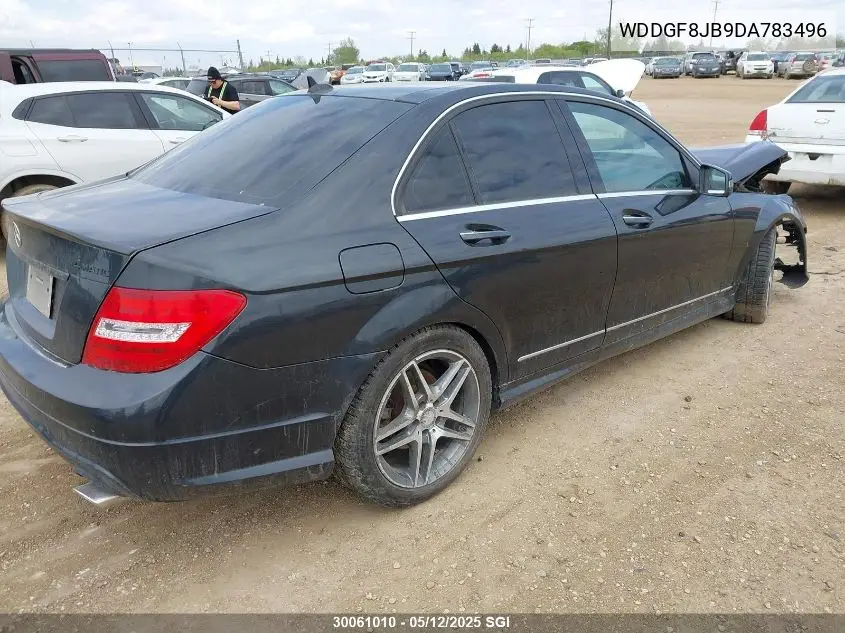 2013 Mercedes-Benz C 350 4Matic VIN: WDDGF8JB9DA783496 Lot: 30061010