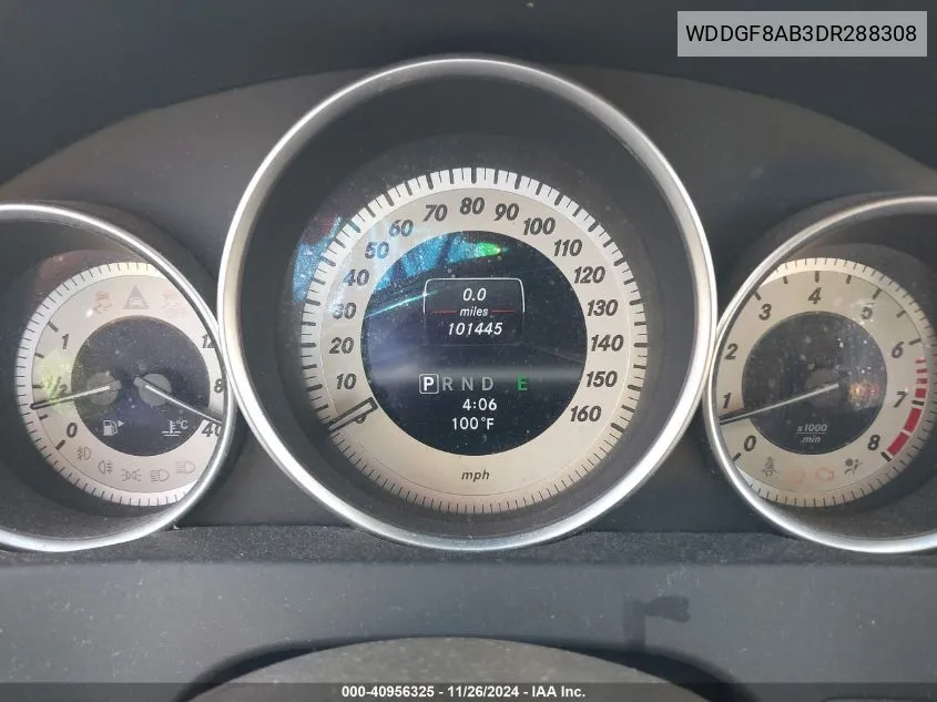 2013 Mercedes-Benz C 300 Luxury 4Matic/Sport 4Matic VIN: WDDGF8AB3DR288308 Lot: 40956325