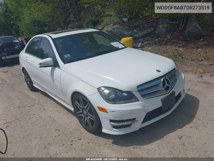2013 Mercedes-Benz C 300 Luxury 4Matic/Sport 4Matic VIN: WDDGF8AB7DR273519 Lot: 42236450