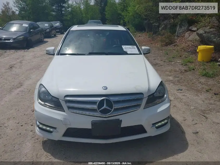 2013 Mercedes-Benz C 300 Luxury 4Matic/Sport 4Matic VIN: WDDGF8AB7DR273519 Lot: 42236450