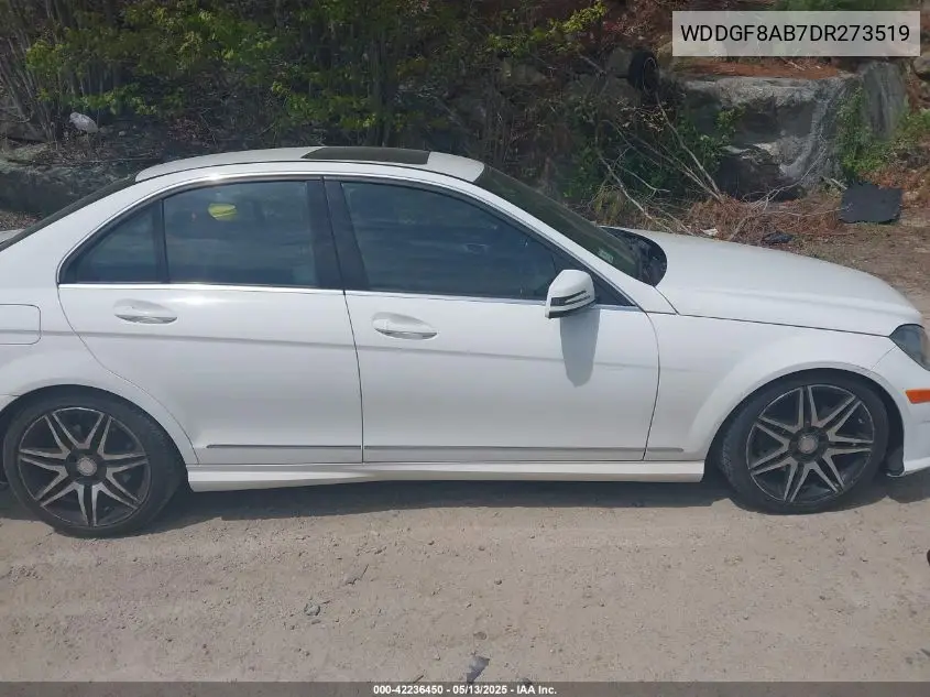 2013 Mercedes-Benz C 300 Luxury 4Matic/Sport 4Matic VIN: WDDGF8AB7DR273519 Lot: 42236450