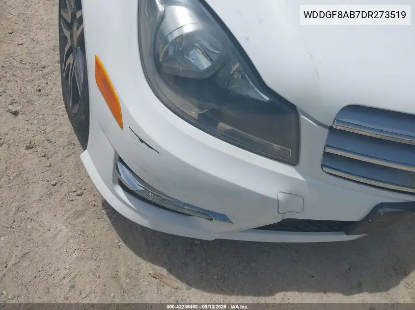 2013 Mercedes-Benz C 300 Luxury 4Matic/Sport 4Matic VIN: WDDGF8AB7DR273519 Lot: 42236450