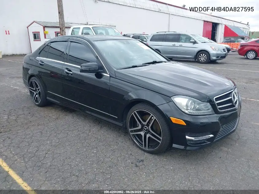 2013 Mercedes-Benz C 250 Luxury/Sport VIN: WDDGF4HB4DA827595 Lot: 42593962