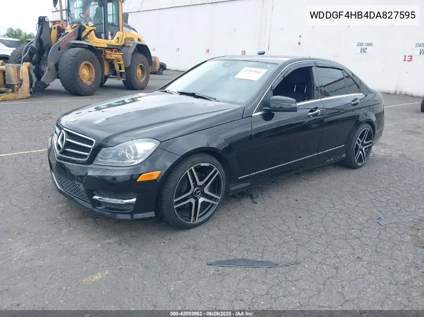 2013 Mercedes-Benz C 250 Luxury/Sport VIN: WDDGF4HB4DA827595 Lot: 42593962