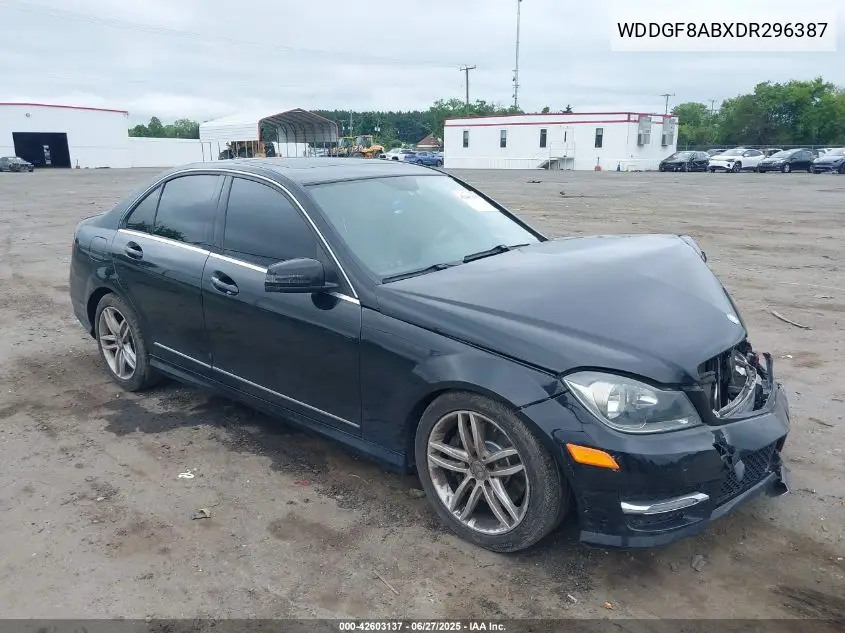 2013 Mercedes-Benz C 300 Luxury 4Matic/Sport 4Matic VIN: WDDGF8ABXDR296387 Lot: 42603137