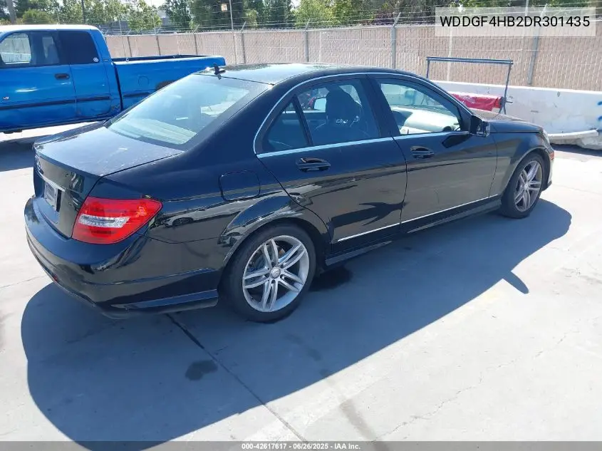 2013 Mercedes-Benz C 250 Luxury/Sport VIN: WDDGF4HB2DR301435 Lot: 42617617