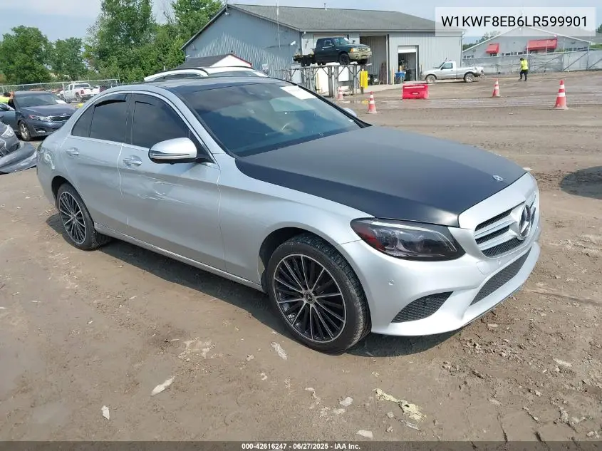 2020 Mercedes-Benz C 300 4Matic VIN: W1KWF8EB6LR599901 Lot: 42616247
