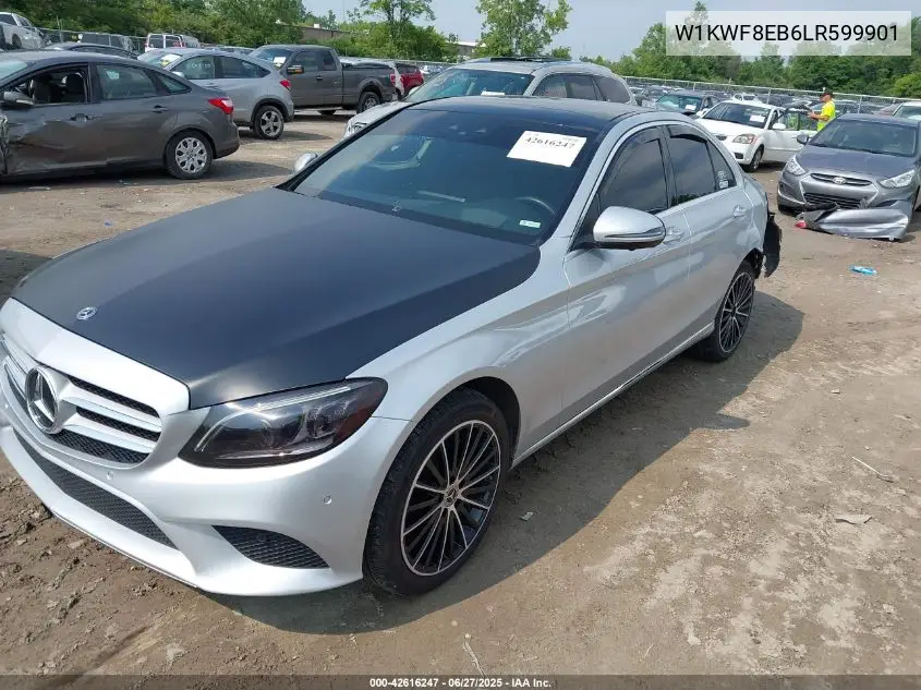 2020 Mercedes-Benz C 300 4Matic VIN: W1KWF8EB6LR599901 Lot: 42616247