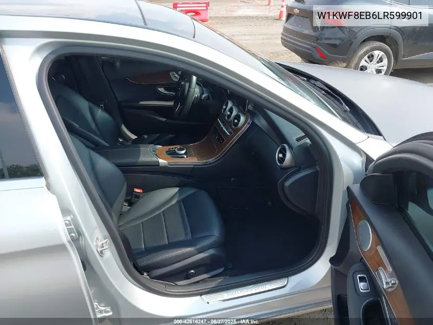 2020 Mercedes-Benz C 300 4Matic VIN: W1KWF8EB6LR599901 Lot: 42616247