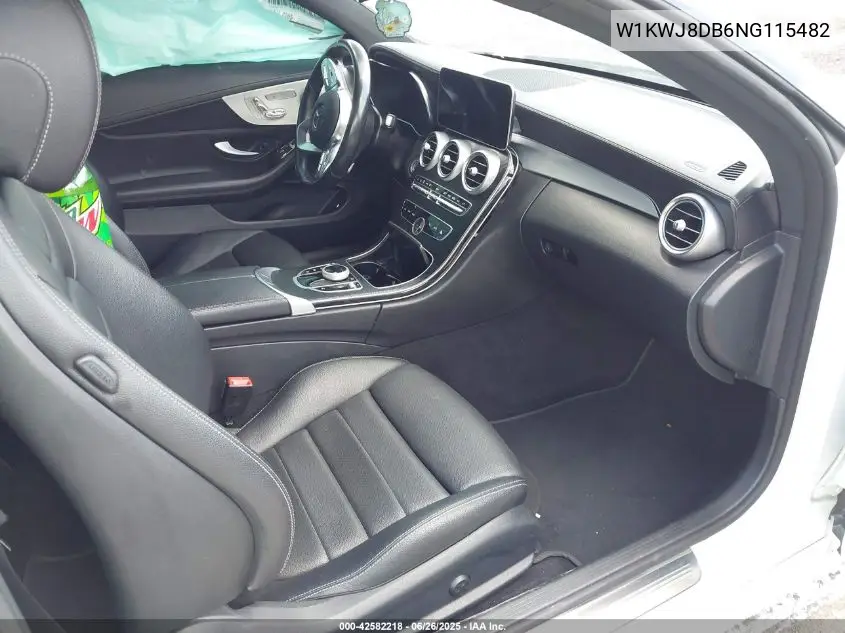 2022 Mercedes-Benz C 300 Coupe VIN: W1KWJ8DB6NG115482 Lot: 42582218