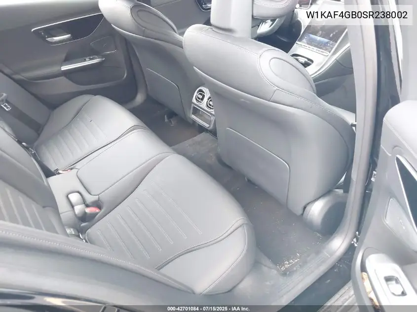 2025 Mercedes-Benz C 300 VIN: W1KAF4GB0SR238002 Lot: 42701084