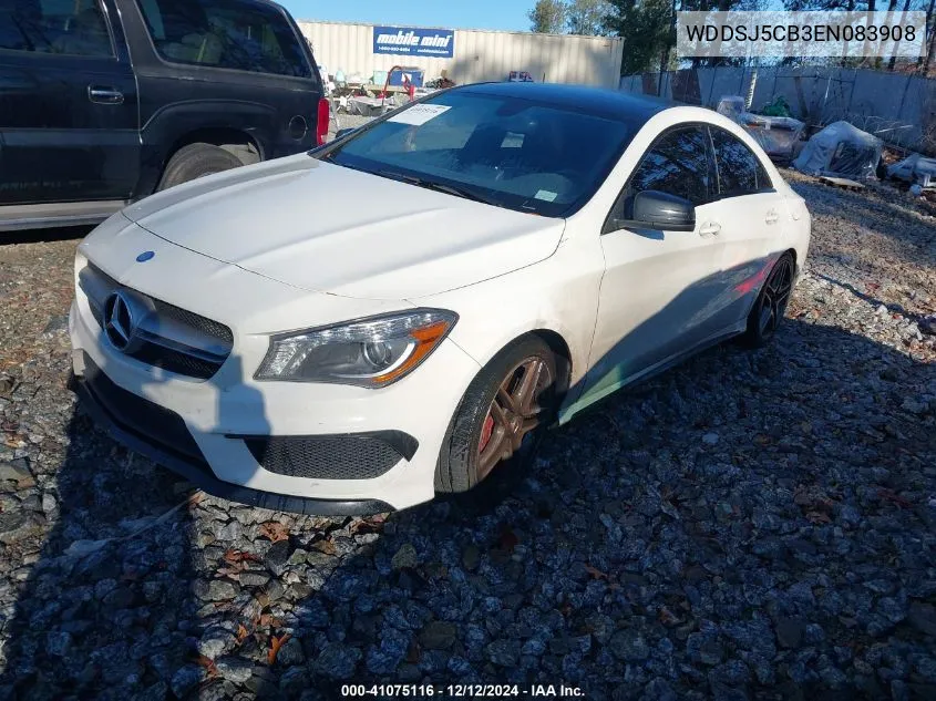 2014 Mercedes-Benz Cla 45 Amg 4Matic VIN: WDDSJ5CB3EN083908 Lot: 41075116