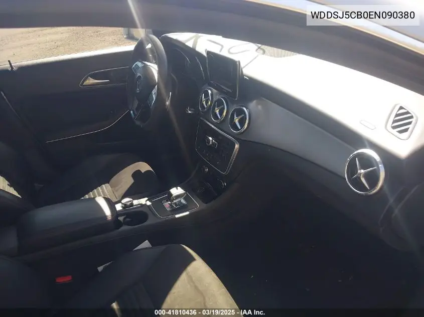 2014 Mercedes-Benz Cla 45 Amg 4Matic VIN: WDDSJ5CB0EN090380 Lot: 41810436