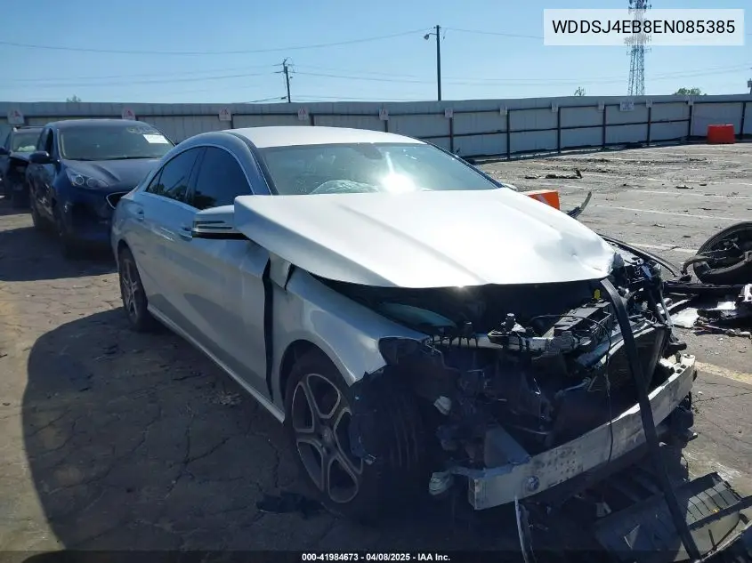 2014 Mercedes-Benz Cla 250 VIN: WDDSJ4EB8EN085385 Lot: 41984673