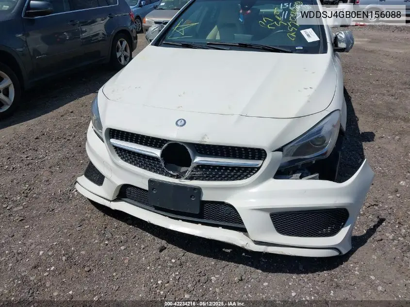 2014 Mercedes-Benz Cla 250 4Matic VIN: WDDSJ4GB0EN156088 Lot: 42234216