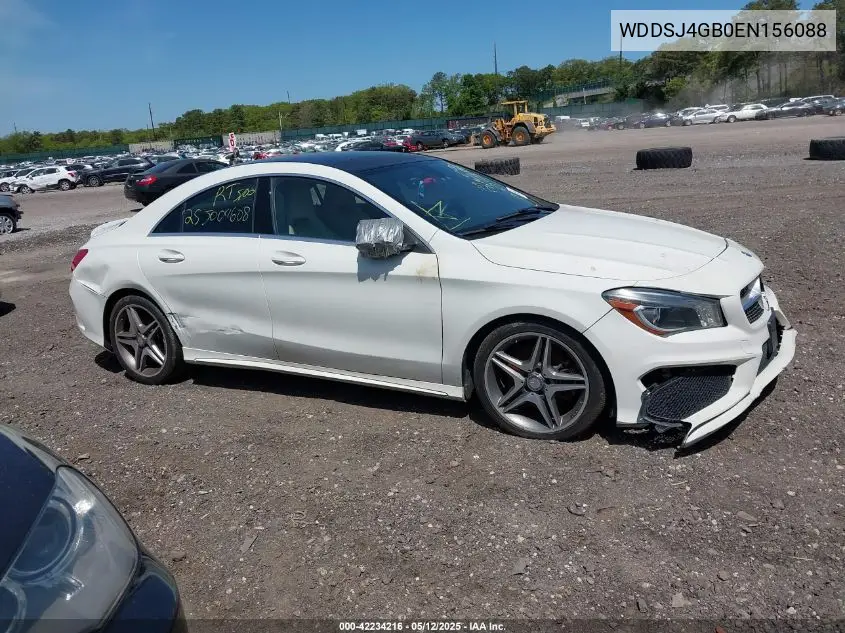 2014 Mercedes-Benz Cla 250 4Matic VIN: WDDSJ4GB0EN156088 Lot: 42234216