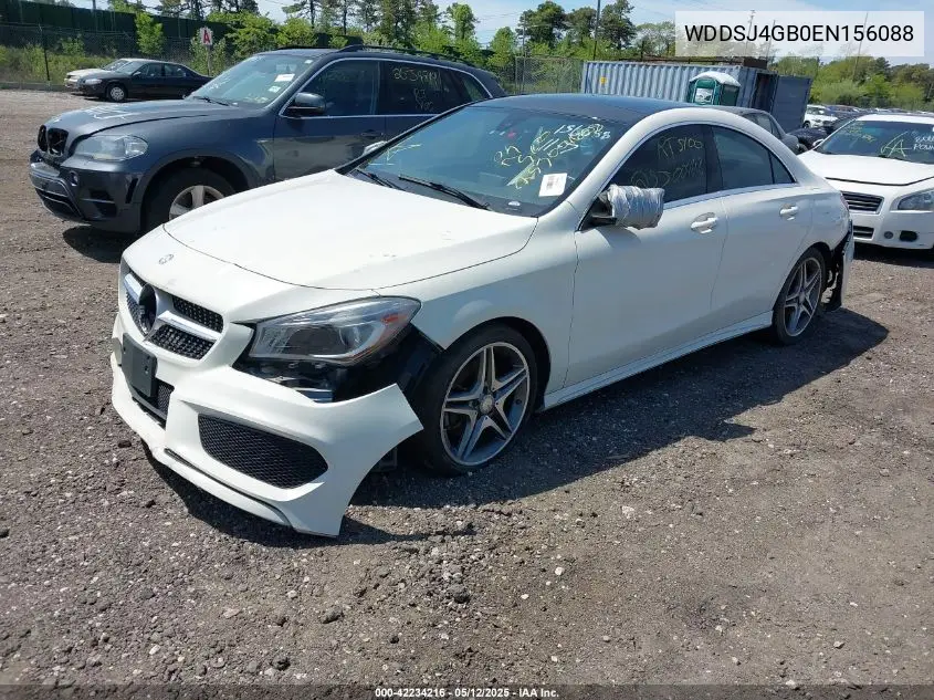 2014 Mercedes-Benz Cla 250 4Matic VIN: WDDSJ4GB0EN156088 Lot: 42234216